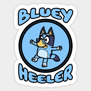 Bluey Heeler VI Sticker